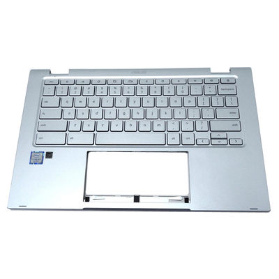 90NX02G1-R31US0 Asus Chromebook 14 C433TA/Flip C433 Handgelenk mit Tastatur Oberhülle Silber